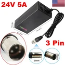 24V 5AMP 3PIN Xlr Pride Wheelchair Charger Upgrade 3AMP & 4AMP. Fixed Price $19.95.