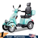 Heavy Duty 4-WHEEL Mobility Scooters 31 Miles 3-SPEED 800W 500LBS Capacity Green. Fixed Price $2599.00.