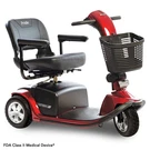 Pride Mobility Victory 9, 3-WHEEL Candy Apple Red W/standard Seat New. Fixed Price $1864.00.