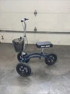 All Terrain Kneerover Steerable Scooter Blue - Open Box. Fixed Price $115.00.
