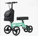 Elenker Knee Scooter Adjustable, Steerable, Foot Injuries, Bright Green Color.. Fixed Price $69.99.