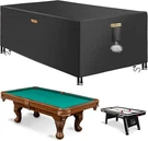 8FT Pool Table Covers, Billiard Windproof, 420D Oxford. Fixed Price $35.49.