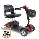 Pride Gogo Sport, 4-WHEEL Mobility Scooter, With 5-YEAR Extended Warranty. Fixed Price $1719.00.