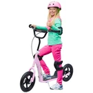 Homcom Kids Kick Scooter, Adjustable, Big Wheels, Pink, Ages 5-12. Fixed Price $169.49.