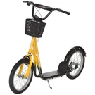 Adjustable Youth Kick Scooter Double Brakes Inflatable Wheels With Storage. Fixed Price $183.07.