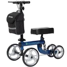 Elenker YF-9001 Knee Walker Scooter With Basket & Dual Braking System Blue Color. Fixed Price $39.99.