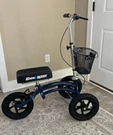 Kneerover KR-01 All Terrain Steerable Scooter Blue. Fixed Price $200.00.