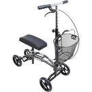 Carex Knee Walker Scooter Steerable Crutch Alternative W/ Padded Seat & Brake. Fixed Price $125.50.