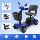 4 Mobility Scooter Electric Powered Mobile Folding Wheelchair Device. Fixed Price $399.20.