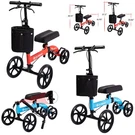 Deluxe Elenker Medical Aid Scooter Steerable Knee Walker Walking Us. Fixed Price $79.99.