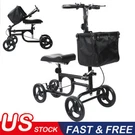 Foldable Adjustable Medical Steerable Knee Walker Scooter Crutch Alternative Usa. Fixed Price $99.95.