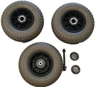 Shoprider Cooper Dasher Echo Start Hero Tire And Wheel Set. Pihsiang Flat Free. Fixed Price $59.00.