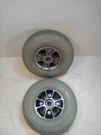 Pride Rally Mobility Scooter Rear Wheels, Set Of 2, .80/2.50-4 Gray Solid CW1. Fixed Price $47.70.