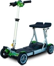 Ev Rider Gypsy Folding Travel Mobility Scooter, Green. Fixed Price $1995.00.