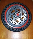 8.5'' Electric Scooter Replacement Rear Wheel Solid Tire With 120MM Rotor. Fixed Price $30.00.