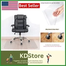 Transparent Pvc Chair Mat 48X48 Inches - Safe Floor Protection For Easy Mobility. Fixed Price $70.99.