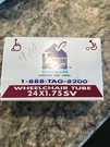 Tag Pneumatic Tube For Power Scooter Wheelchair Tires, Size 24X1075 Sv #207A. Fixed Price $8.00.