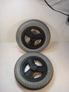 Invacare Solara Tilt Wheelchair Wheels, Solid, 1/2" X 1/4" Gray W12. Fixed Price $45.00.