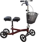 Roscoe Medical Knee Walker Scooter For Adults Foot Surgery, Foldable Leg. Fixed Price $284.16.