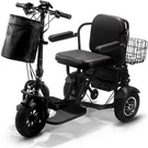Mototec 48V 1000W Folding Mobility Scooter Trike Dual Motor Lithium Black. Fixed Price $1199.00.