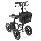 Vevor Folding Knee Scooter Carbon Steel Steerable Walker (HFK-9225G-12). Fixed Price $159.62.