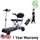 Wheels Foldable Travel Mobility Scooter 24V Battery Powered For Elderly. Fixed Price $1529.99.