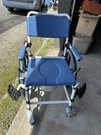 Drive Medical Aluminum Rehab Shower Commode Chair White & Blue New. Fixed Price $500.00.