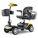 Metro 4 Wheel Travel Mobility Scooter With 300W Motor For ADULT-300LBS, Yellow. Fixed Price $899.00.