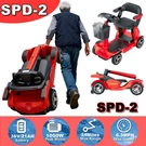 Glidezone 1000W Mobility Scooter 35MILE Range 4-WHEEL Basket Portable Wheelchair. Fixed Price $799.00.