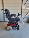 Merits Cypress 5 Power - Wheelchair Used Red Free Local Pick Up. Fixed Price $419.16.