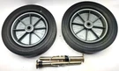 Lot Of 2, Solid Wheel, 12 Dia., 13/16 Wd, W/ Spanner Bushing. Fixed Price $69.99.