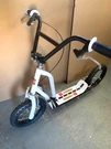 12" Push & Kick Scooter Brakes Air Wheels Bmx Handlebar Black/white. Fixed Price $149.99.