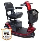 Pride Victory 9, 3-WHEEL Mobility Scooter, With 5-YEAR Extended Warranty. Fixed Price $1864.00.