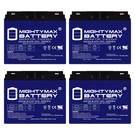 Mighty Max 12V 22AH Gel Battery Replacement For E-wheels EW-36 4 Pack. Fixed Price $219.99.