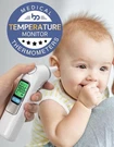 Femometer Infared Ear Thermometer 3 Color Fever Alert Adult Baby Temperature. Fixed Price $19.99.