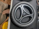Ewheels Electric Wheelchair Pair, 12X2 1/4 Solid Drive Assembly. Fixed Price $75.00.