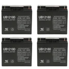 Upg 12V 18AH Replacement Battery For E-wheels EW-72 Bariatric Scooter 4 Pack. Fixed Price $199.99.