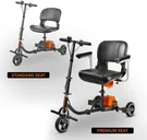 Superhandy GUT143 Padded Faux Leather Cushioned Seat For Wheel Scooter - Black. Fixed Price $149.00.