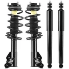 Yitamotor Front Pair Complete Struts And Rear Suspension Shocks Compatible Wi.... Fixed Price $286.60.