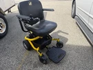 Golden Technologies GP162 Power Electric Wheelchair Corvette Yellow. Fixed Price $899.00.