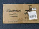 New Bless Reach WB-2202-T Knee Scooter Walker, Foldable Black.. Fixed Price $65.00.