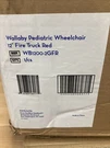 Inspired Drive Wallaby Pediatric Folding Wheelchair, Fire Truck Red, 12 Inch. Fixed Price $339.99.