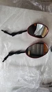 Deluxe Scooter Rear View Mirror Pair For Pride Mobility Red - Open Box. Fixed Price $47.00.