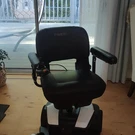 Pride Go Powerchair Black Electric 4-WHEEL Joystick Padded Armrest Indoor. Fixed Price $1300.00.
