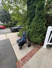 Drive Medical Trotter Mobility Chair 12" Seat, Jet Fighter Blue Model :TR-1200-J. Fixed Price $500.00.