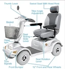 For Sale: Ctb HS-890 Electric Mobility Scooter Adults. Fixed Price $1050.00.