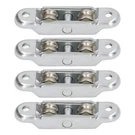 4 Pcs Wheel Roller Pulley Slot Stainless Steel Sliding Door Window 16MM Track. Fixed Price $32.05.