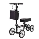 Elenker YF-9003B Knee Walker Scooter With Basket Dual Braking System, Black. Fixed Price $129.99.