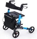 Winlove Aluminum Rollator Walker W/seat & Backrest For Seniors - Blue. Fixed Price $88.20.