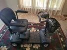 Slightly Used Drive Scout LT-4 Wheel Scooter 300 Lb Capacity 9 Mile Range Blue. Fixed Price $800.00.